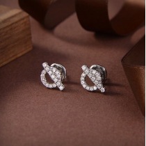★日本!!人気！エルメス フィネス ピアス 偽物 ホワイトゴールド/ダイヤモンド H219510B00